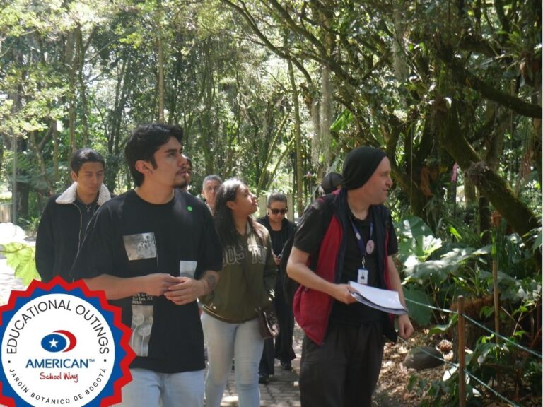 Explorando el jardín botánico con ASW